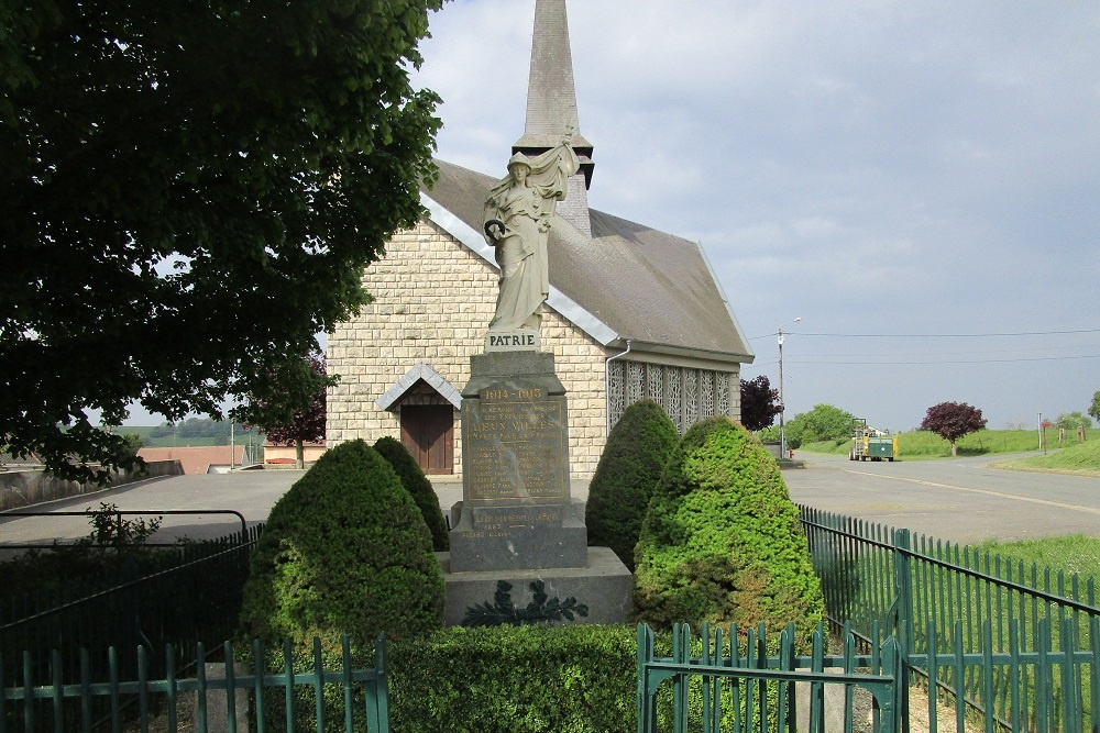 Oorlogsmonument Les Deux Villes #1