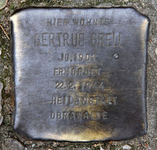 Stumbling Stone Kienhorststraße 34 #1