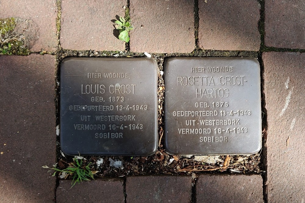 Stolpersteine Maarten Janszoon Kosterstraat 11 #3