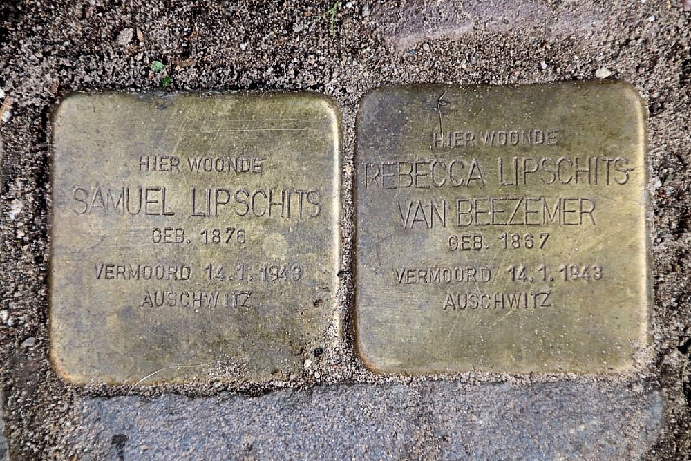 Stolpersteine Spiegelstraat 25a #1