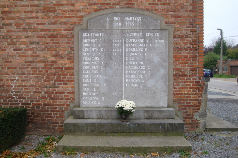 Monument Tweede Wereldoorlog Flnu #1