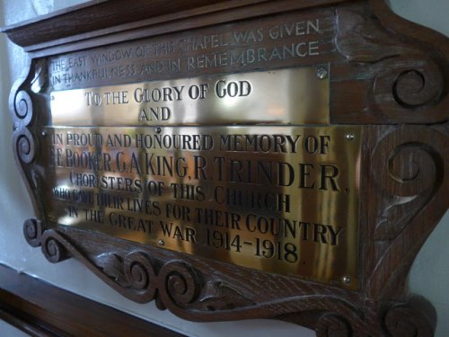 War Memorial Good Shepherd Church Sandown #2