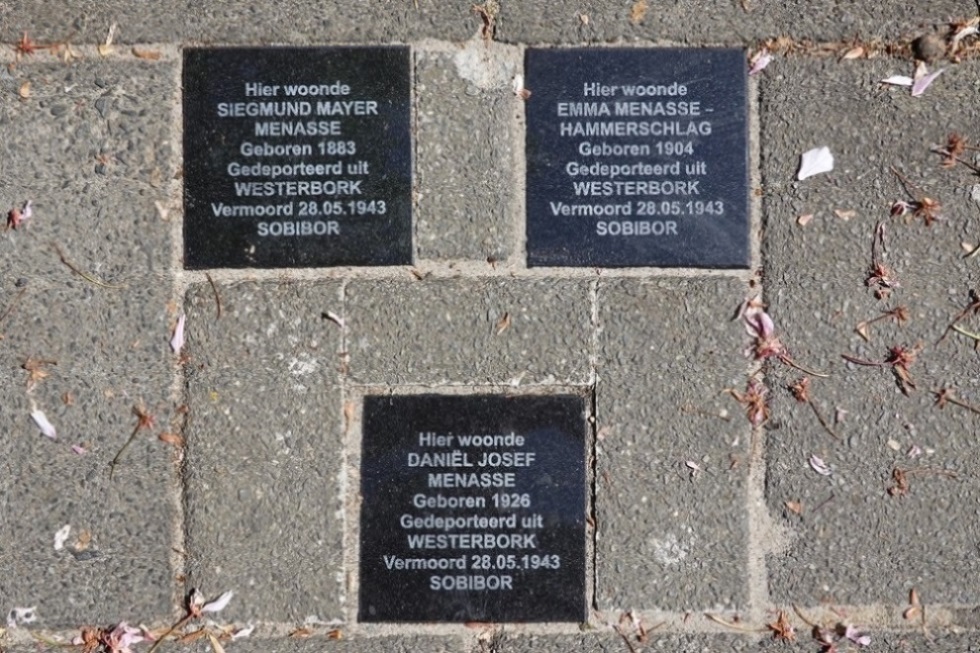 Herdenkingsstenen Dillenburgstraat 13 #1