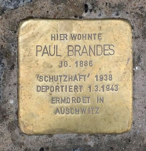 Stumbling Stones Melchiorstraße 18 #1
