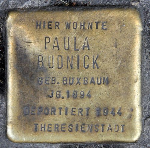 Stolperstein Adalbertstrae 87 #1