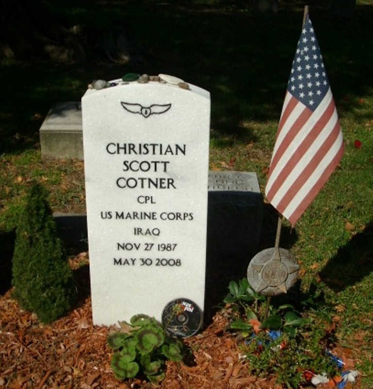 American War Grave Riverside Cemetery #1