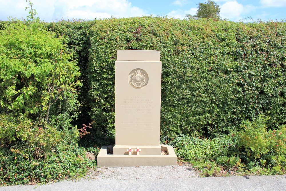 Monument Sherwood Foresters Passendale #1