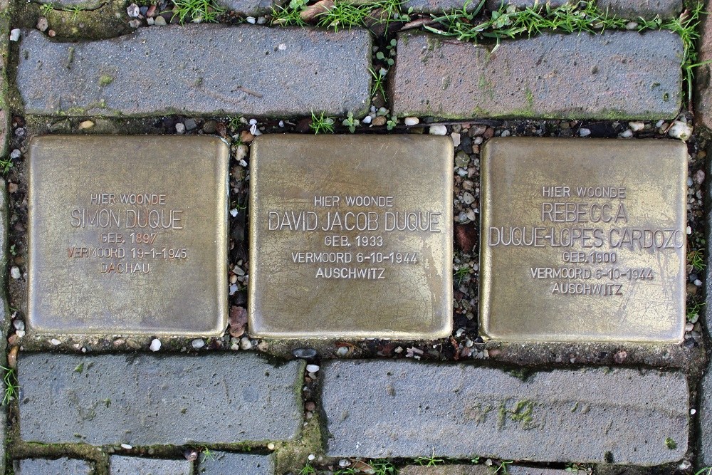 Stolpersteine Jonas Danil Meijerplein 11