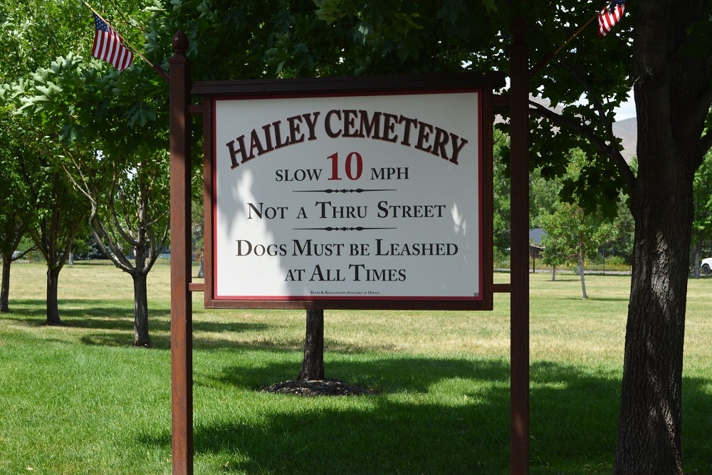 American War Grave Hailey Cemetery #2