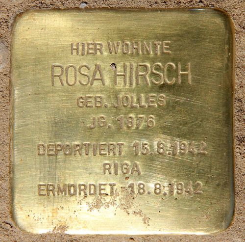 Stolpersteine Trautenaustraße 12 #3