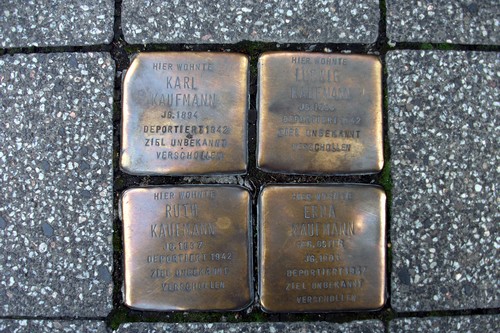 Stumbling Stones Friedrich-Breuer-Straße