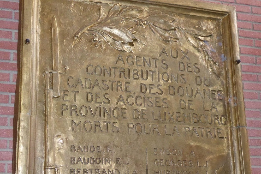 Plaque for the Officials of the Province of Luxembourg #2