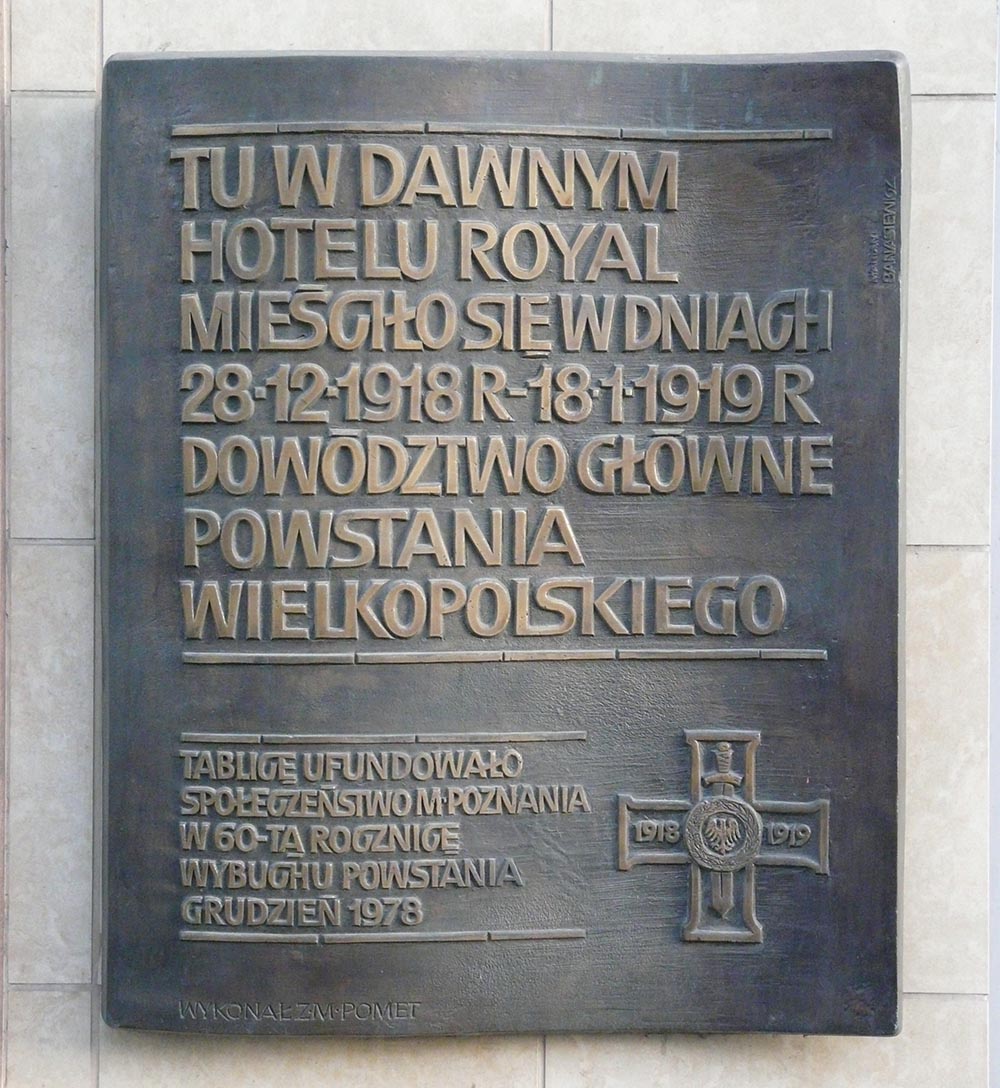 Former Headquarters Polish High Command 1918-1919 Hotel Royal #2