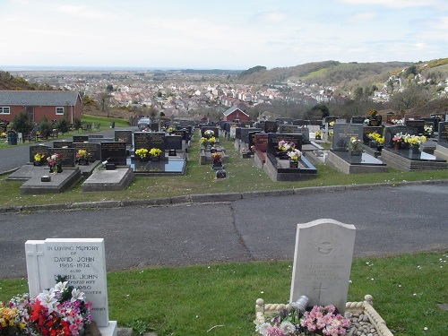Oorlogsgraven van het Gemenebest Burry Port Cemetery #1