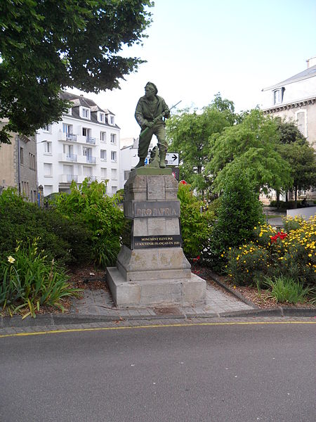 Monument Frans-Duitse Oorlog Quimper #1