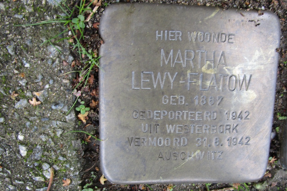 Stolpersteine Mendelssohnstraat 49 #2