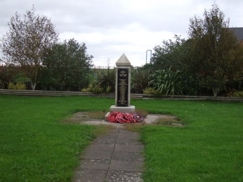 War Memorial Blacker Hill