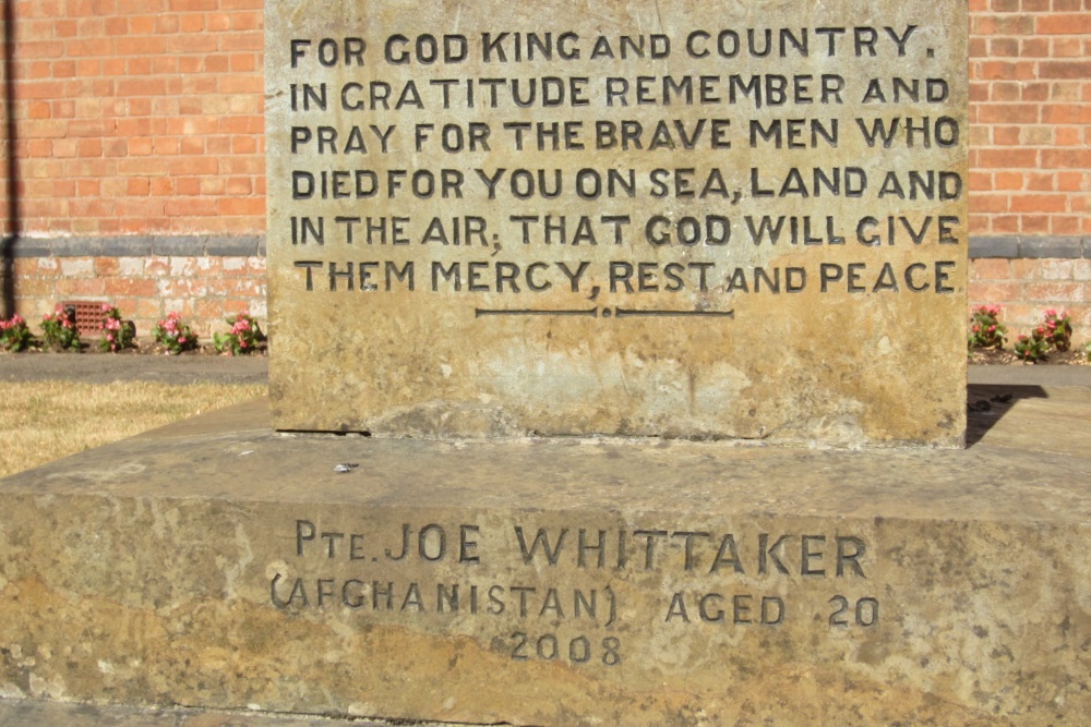 War Memorial Shottery