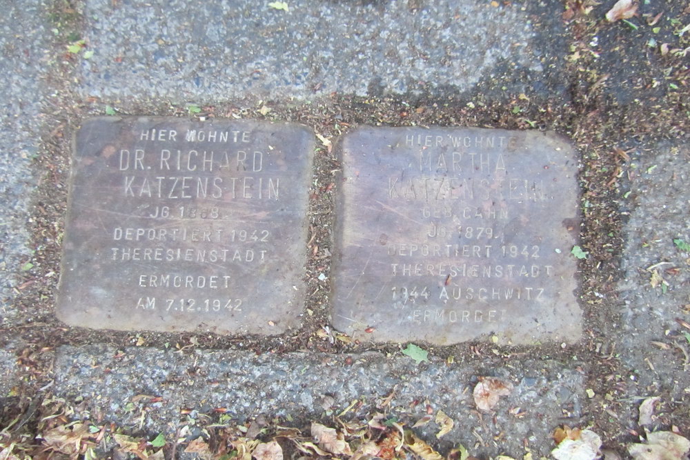 Stolpersteine Raschdorffstrae 12 #1