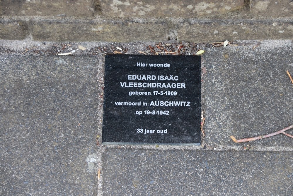 Memorial Stone Jan van Scorelkade 39