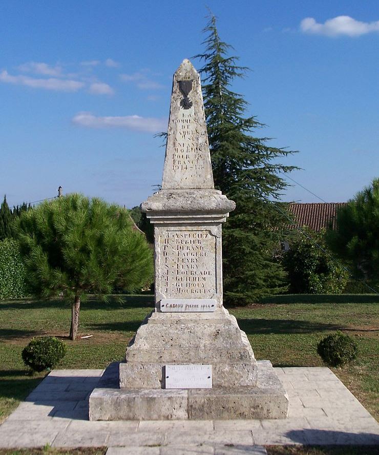 War Memorial Cambes