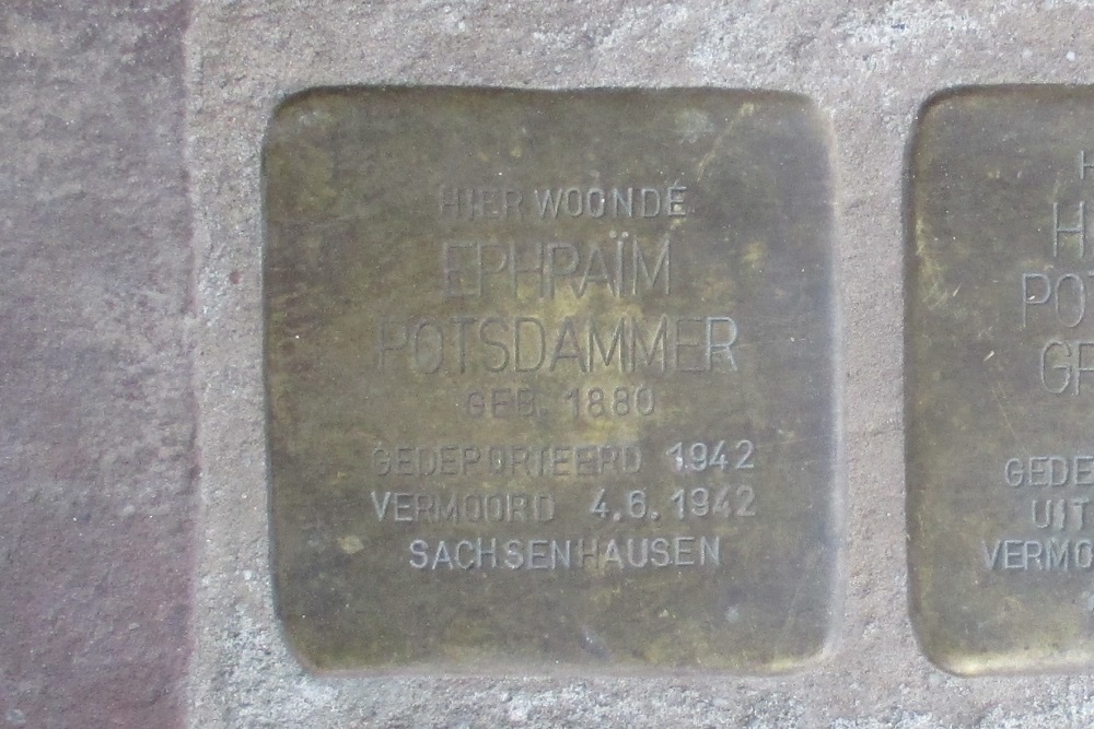 Stolpersteine Rolderstraat 29 #2