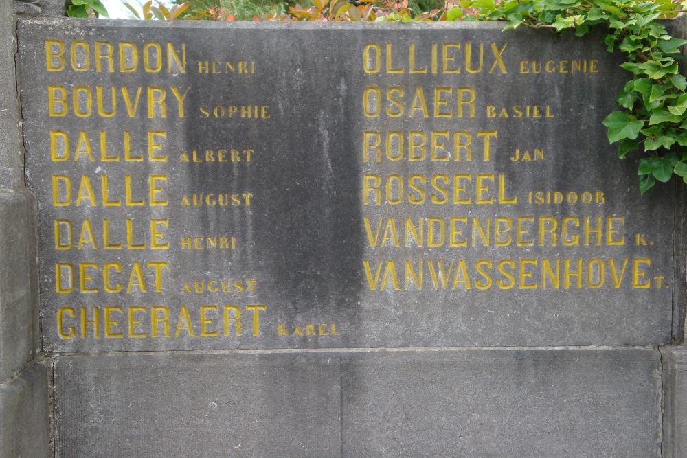 Oorlogsmonument Westende #3