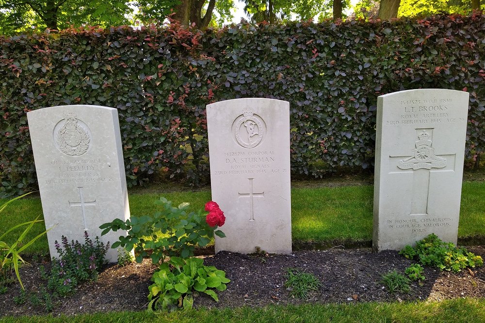 Commonwealth War Graves Antwerp Schoonselhof Antwerpen