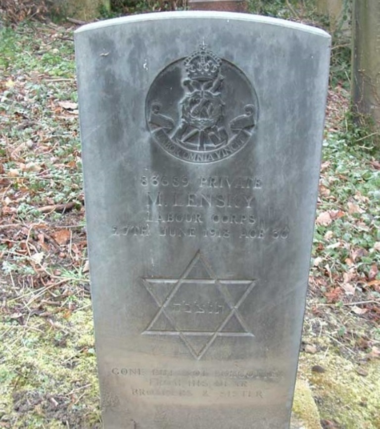 Commonwealth War Graves Rivelin Jewish Cemetery #1