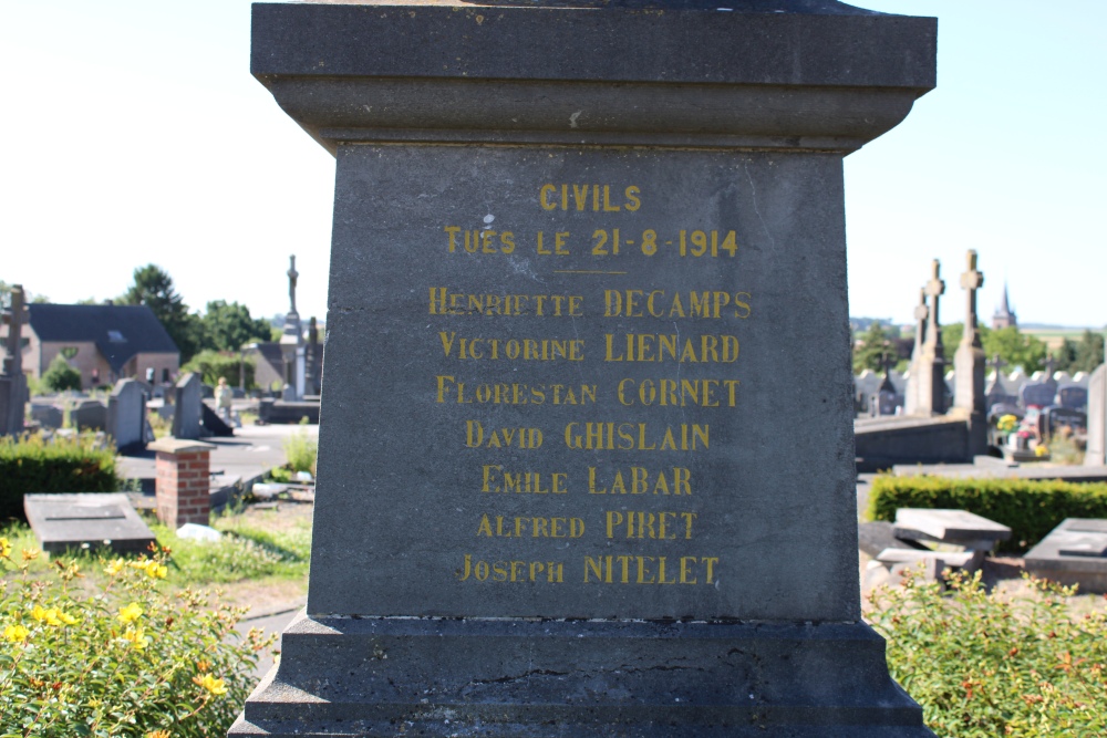 Oorlogsmonument Pont--Celles #4