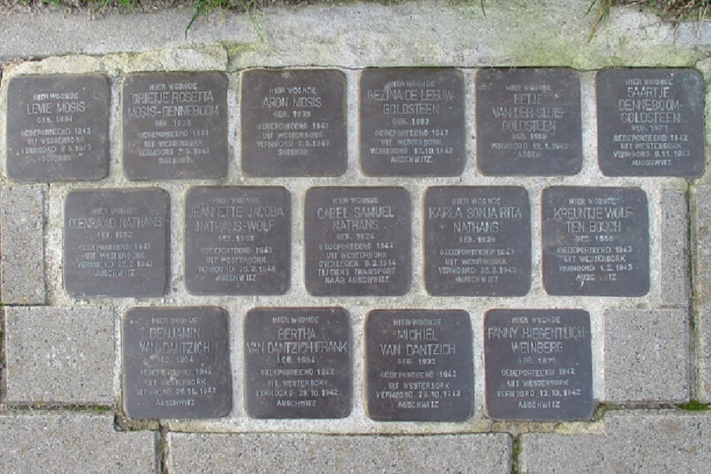 Stolpersteine Abel Tasmanplein #4