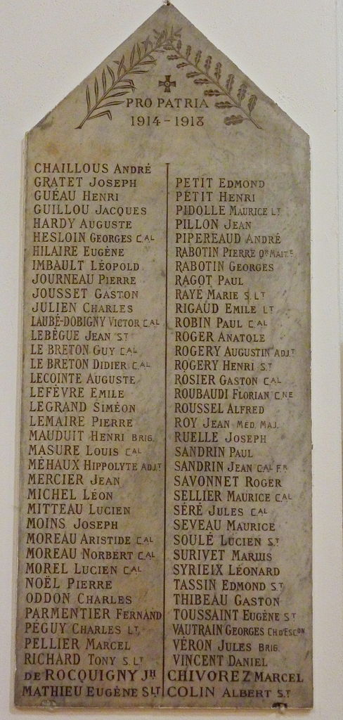 Monument Eerste Wereldoorlog Bourg-la-Reine #2