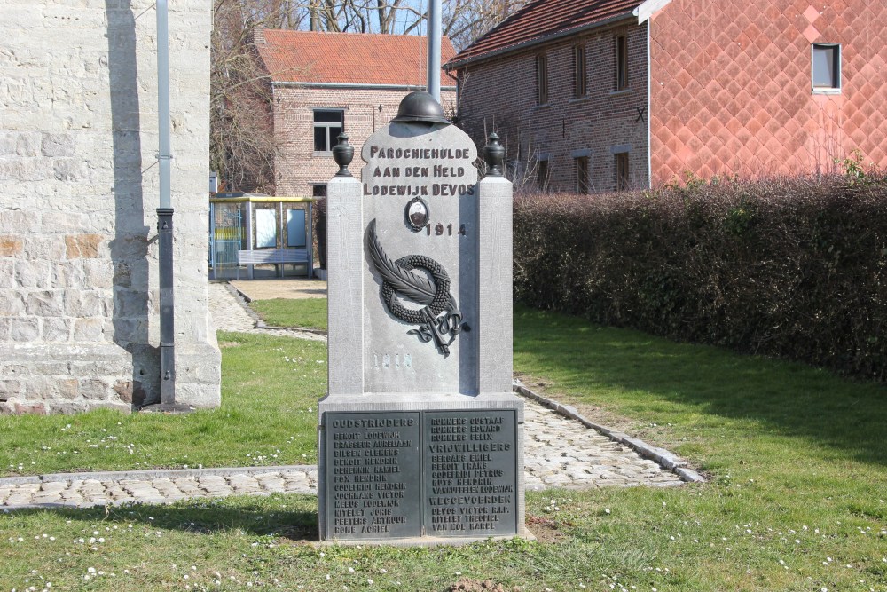 Oorlogsmonument Hoegaarden Hoksem #1