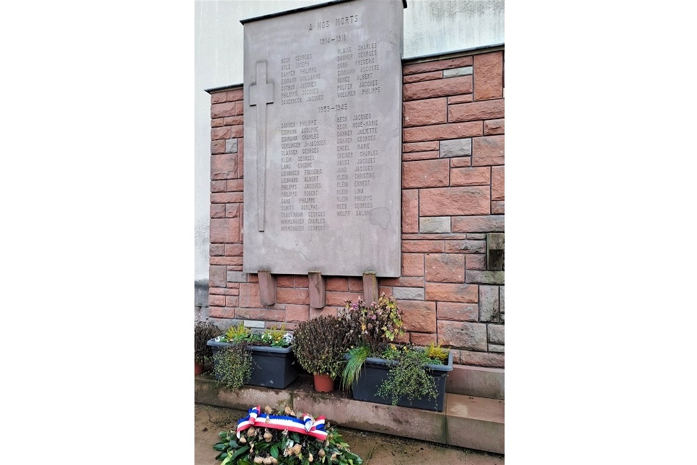 Oorlogsmonument Rothbach