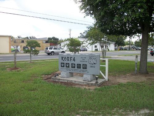 Monument Koreaanse Oorlog Groveland