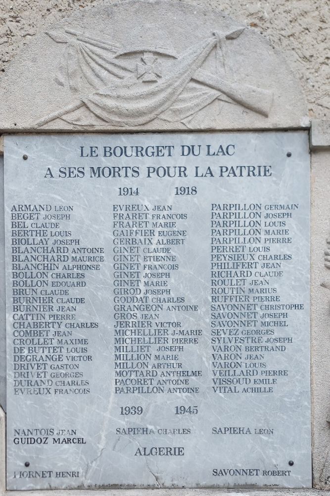 Oorlogsmonument Le Bourget-du-Lac #5