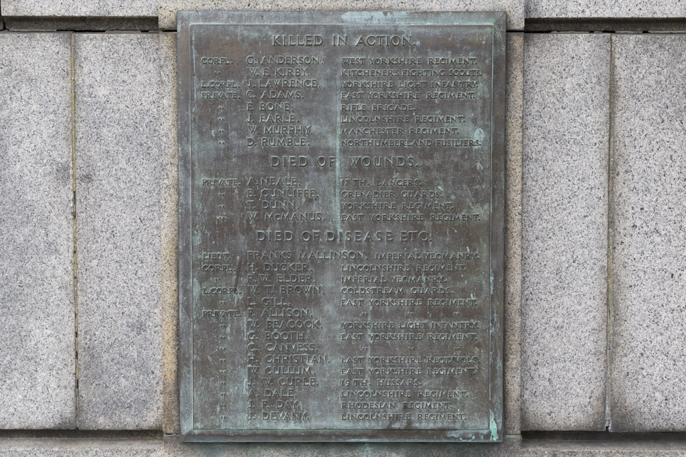 Boer War Memorial Hull #4