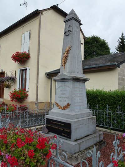 Oorlogsmonument La Neuville-ls-Wasigny