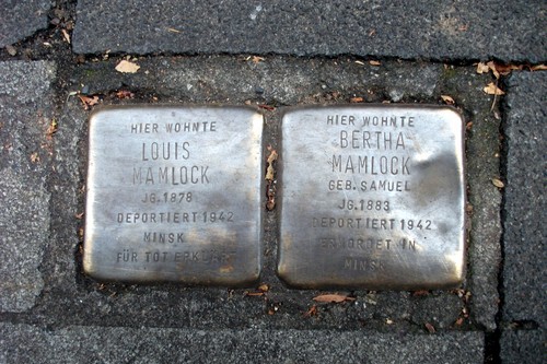Stumbling Stones Heinrich-von-Kleist-Straße 37 #1