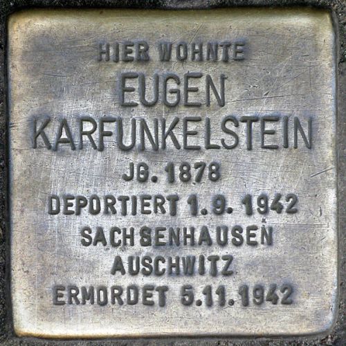 Stolpersteine Sonntagstrae 11 #2