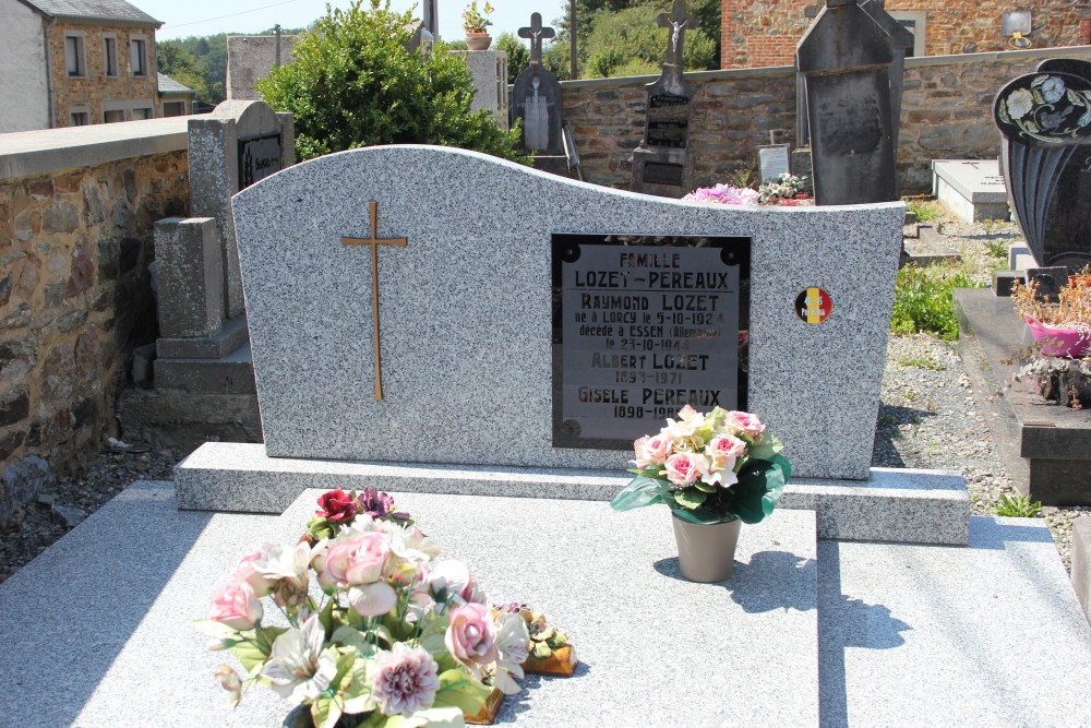 Belgian War Grave Lorcy #1
