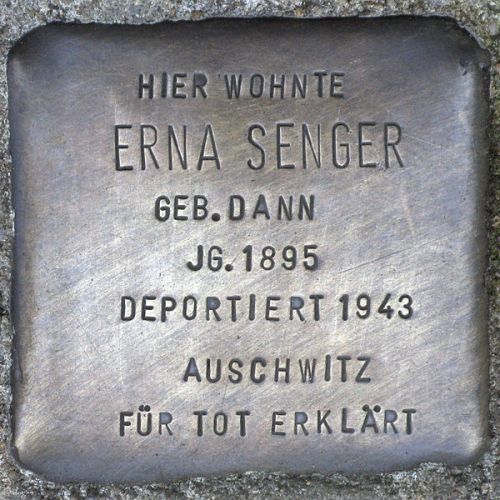 Stolpersteine Konrad-Wolf-Straße 60 #4