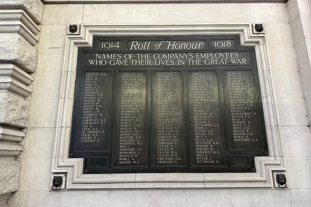 Oorlogsmonument London and South Western and the Southern Railway #3