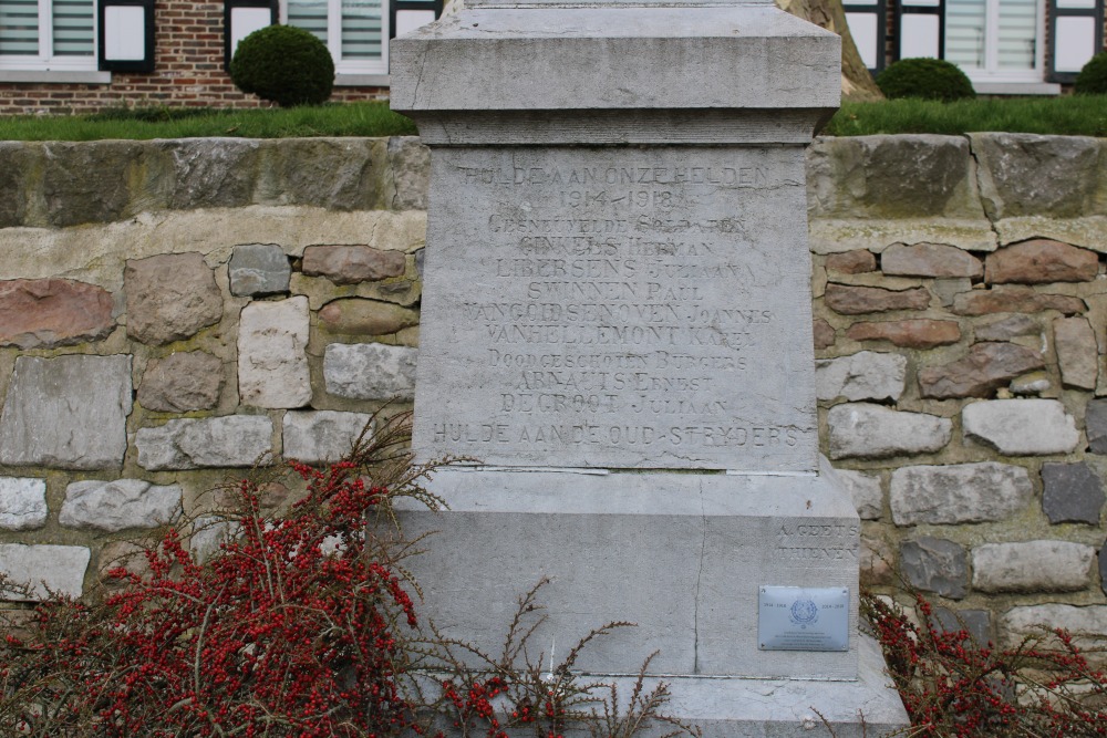 Oorlogsmonument Glabbeek #3