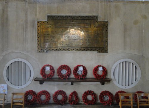 War Memorial St. Mary the Virgin Church Old Hunstanton