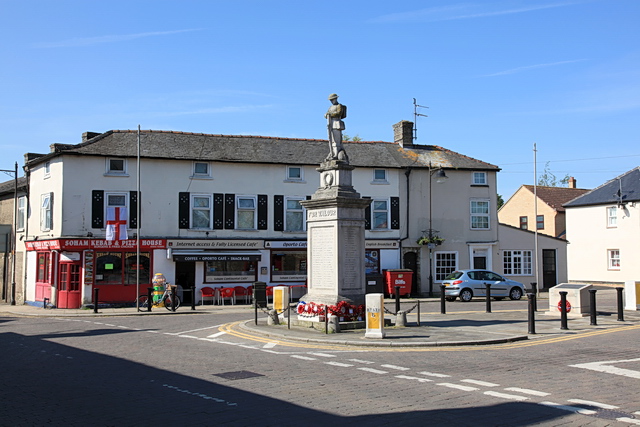 Oorlogsmonument Soham #1