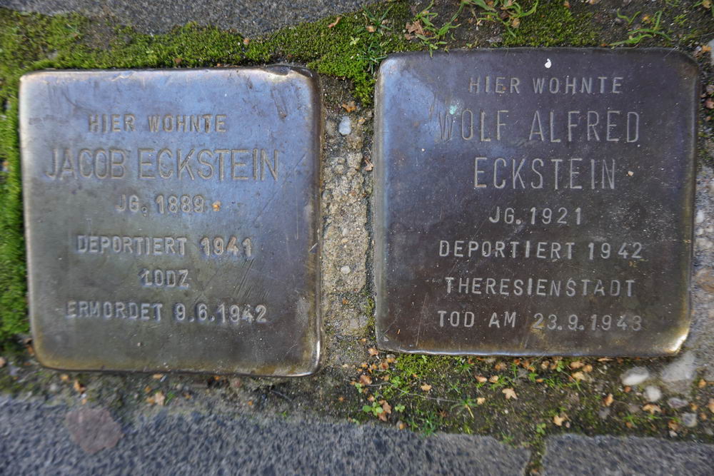 Stumbling Stones Weißenburgstraße 66 #1