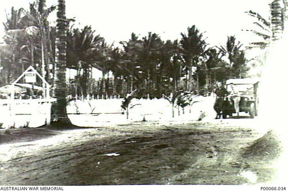 Location Temporary American War Cemetery Morotai #1