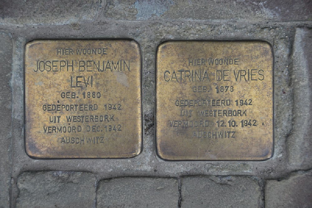 Stolpersteine Oranjestraat 1 (nu Javastraat 1)