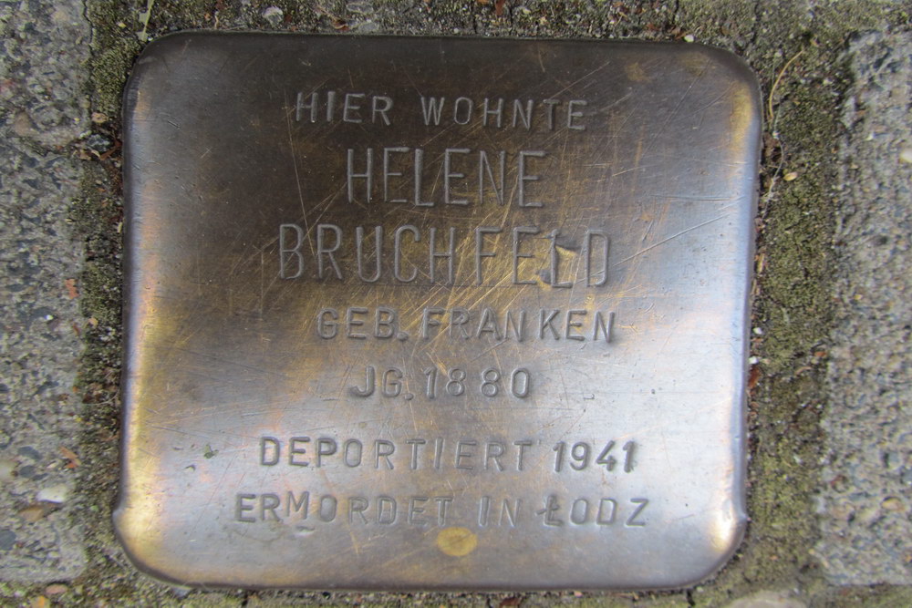 Stolperstein Balthasarstrae 9